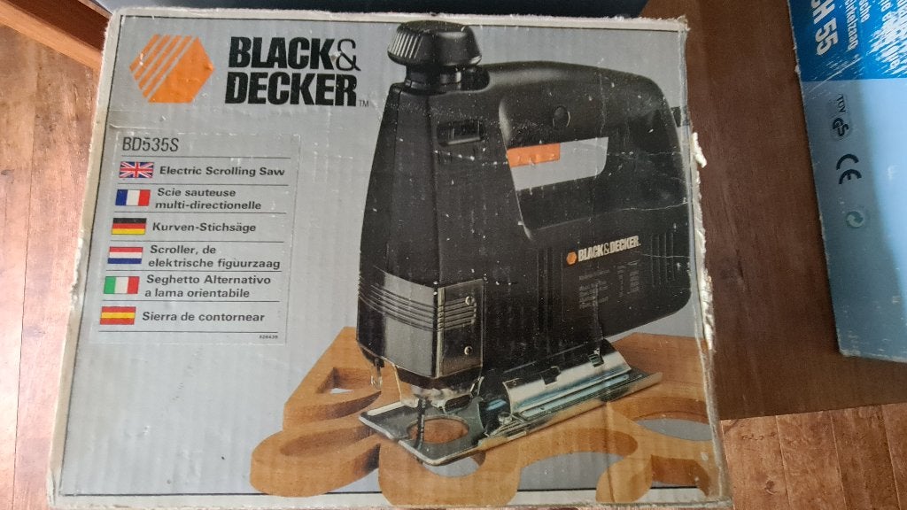 Black en Decker decoupeerzaag BD535S, Doe-het-zelf en Bouw, Gereedschap | Zaagmachines, Ophalen, Gebruikt, Decoupeerzaag, Black & Decker