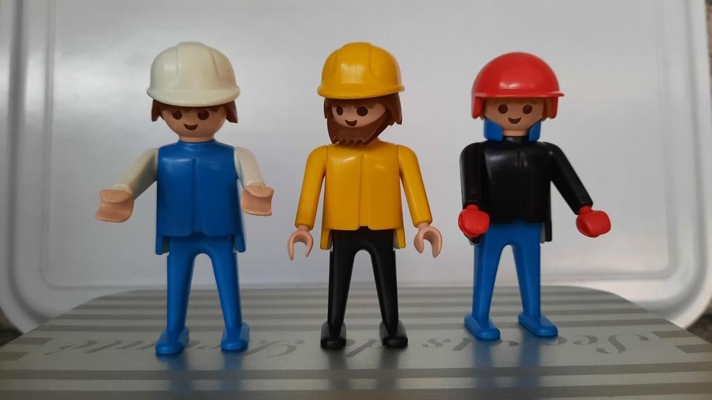 Playmobil Geobra figuurtjes 1974 en 1986, Ophalen, Zo goed als nieuw, Los Playmobil
