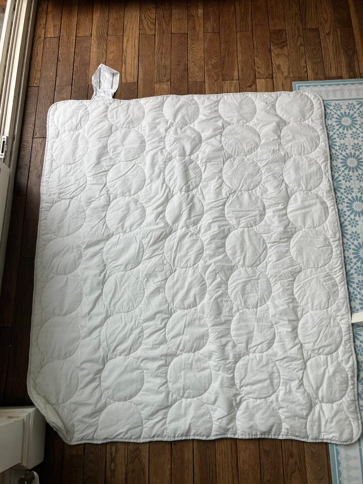 Couette pour grand bébé / petit enfant 120x105 cm Ikea, Enlèvement, IKEA, Couverture ou Couette, Blanc