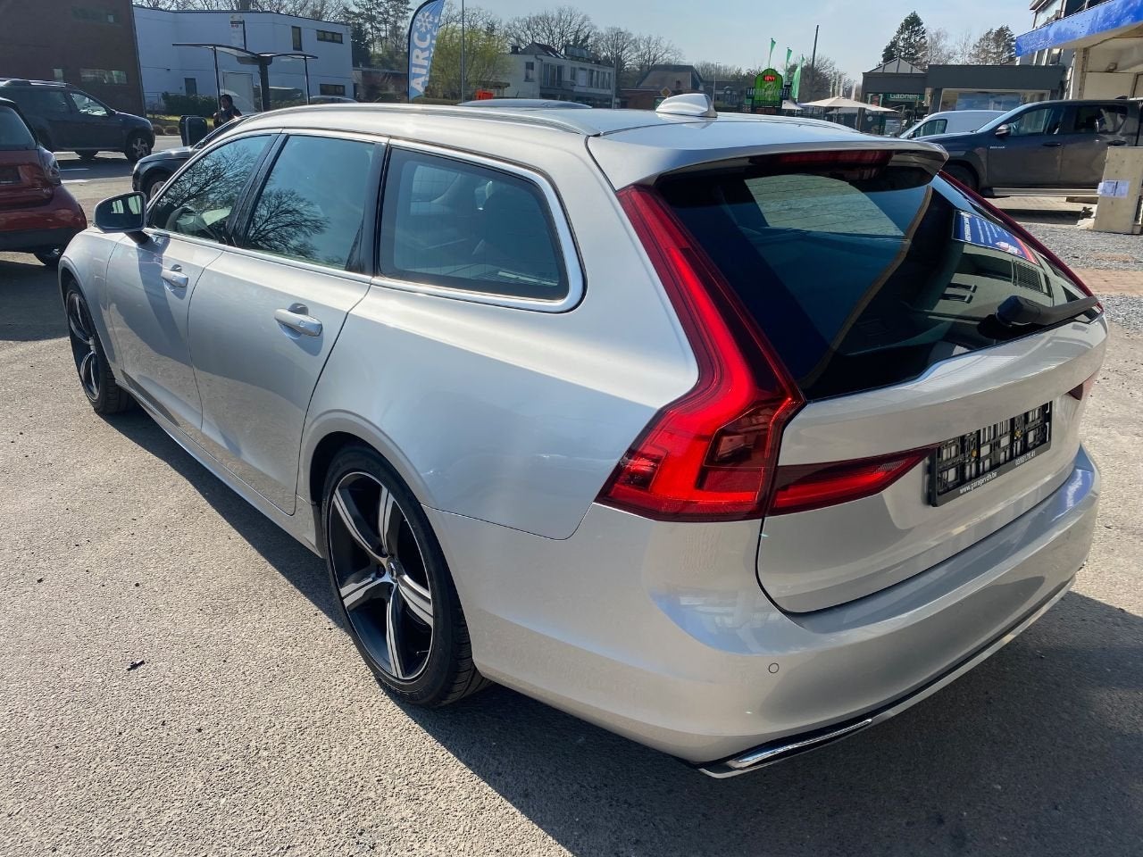 Volvo V90 R Design AUTOMAAT FULL OPTION MET GARANTIE, 4 cilinders, 1969 cc, Leder, Bedrijf