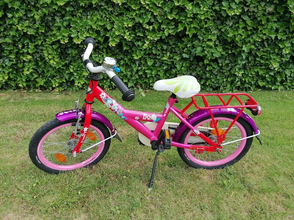 16" meisjesfiets LOEKIE, Ophalen, Terugtraprem, Gebruikt, Loekie