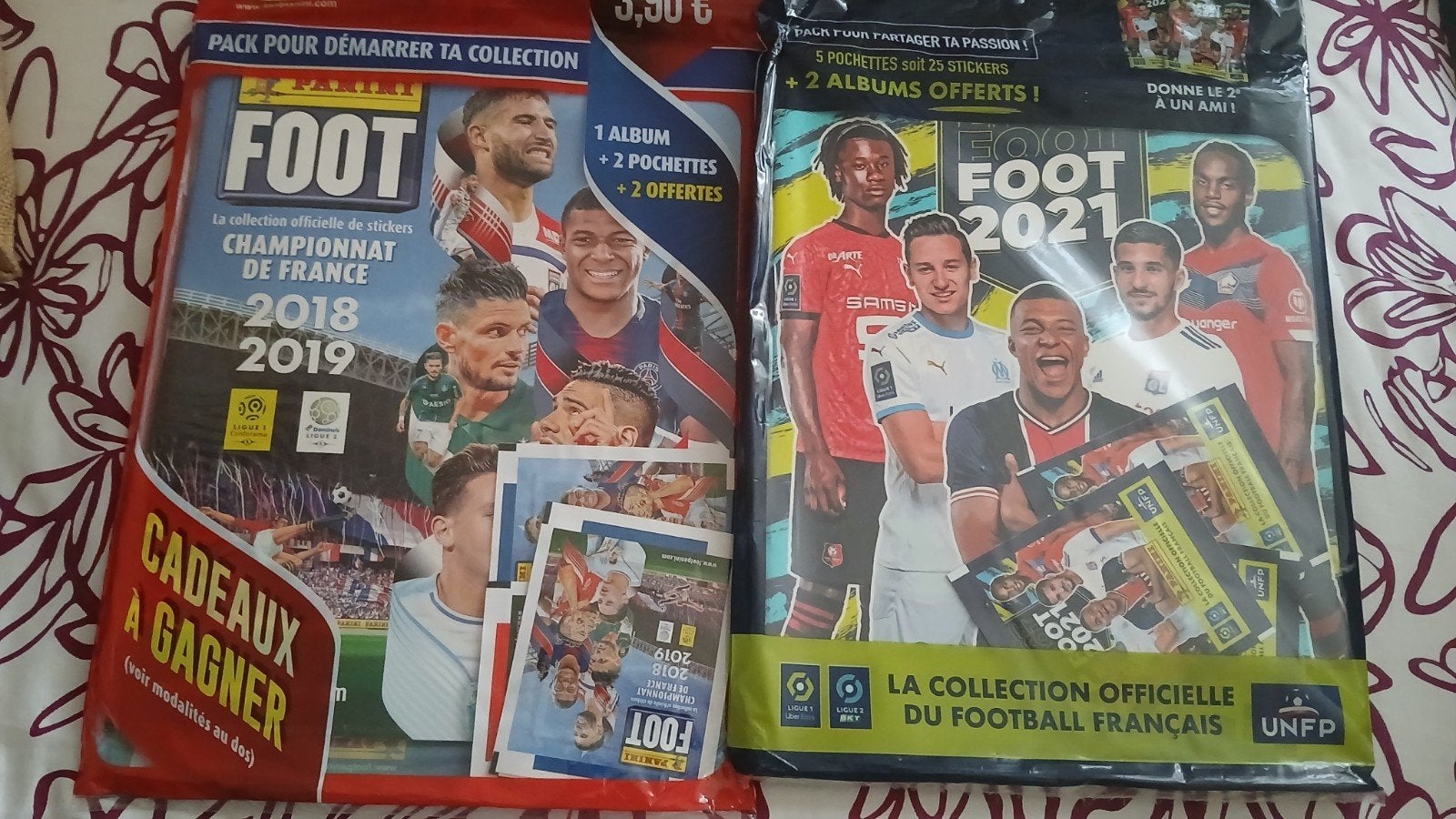 divers starter pak panini, Enlèvement ou Envoi, Neuf, Plusieurs images