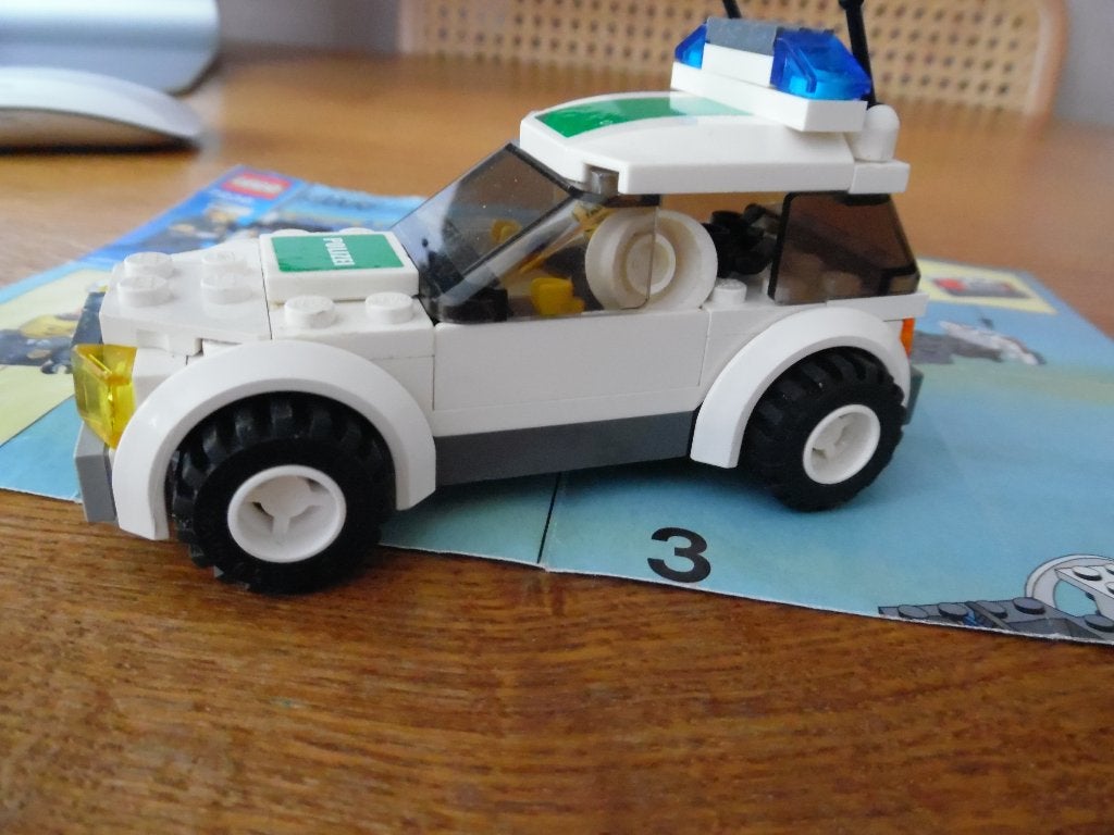 Lego City Police set 7236 Police car (Green version), Kinderen en Baby's, Speelgoed | Duplo en Lego, City, Lego, Ophalen of Verzenden