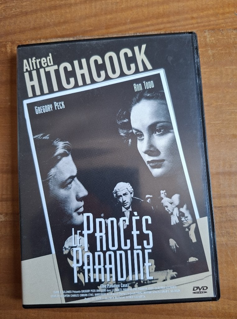 Le procès Paradine - Alfred Hitchcock, Cd's en Dvd's, Dvd's | Thrillers en Misdaad, Overige genres, Engels, Ophalen of Verzenden