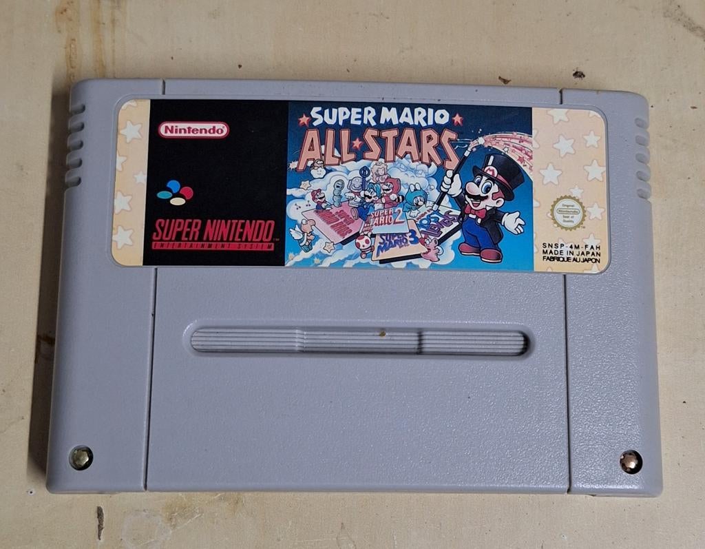 Snes Mario all star, Enlèvement ou Envoi