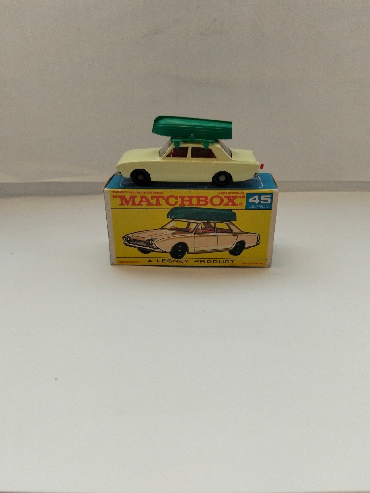matchbox nr45 Ford Corsair & F-box, Verzenden