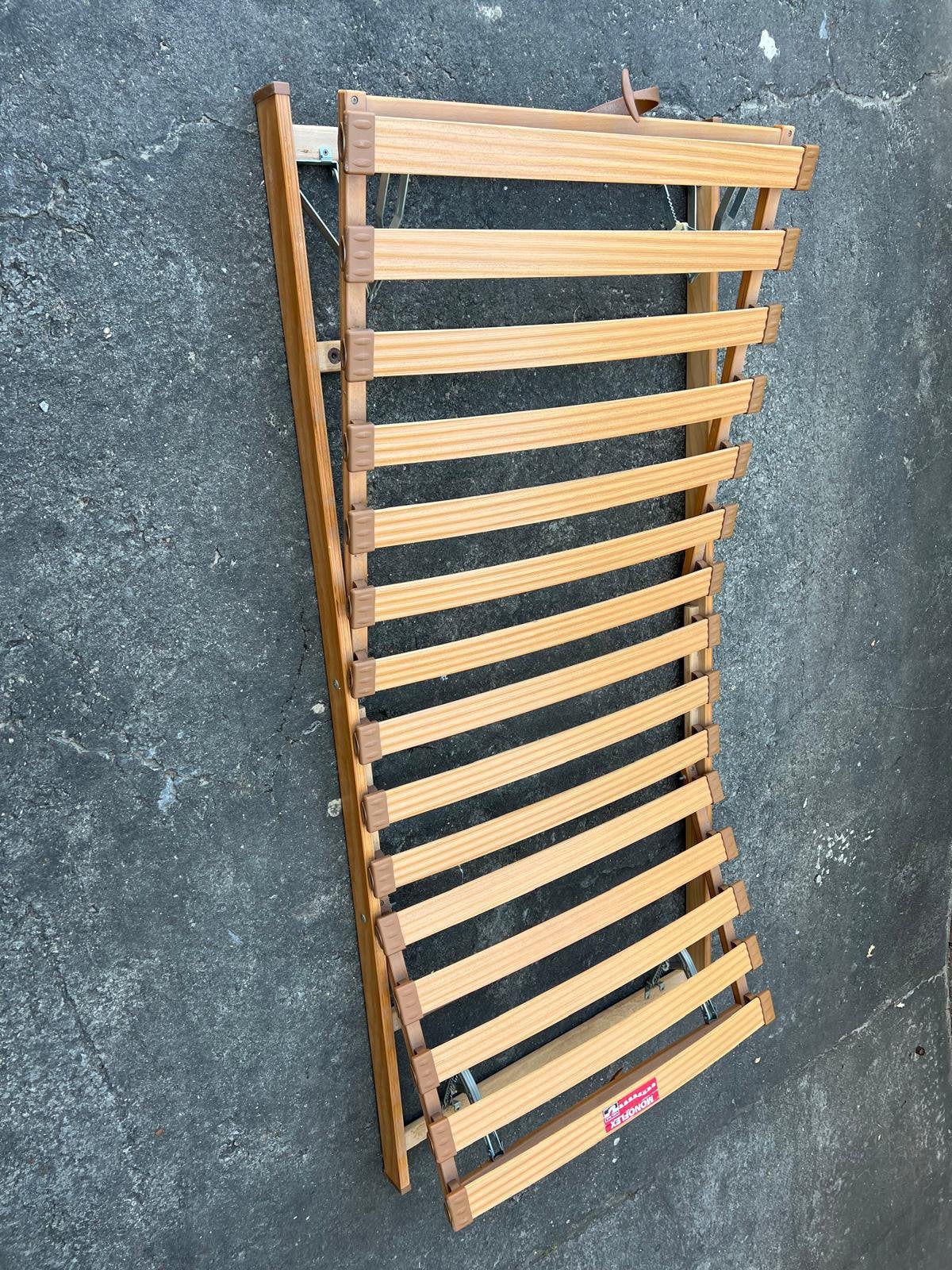 houten lattoflexen, Ophalen, Gebruikt, 90 cm, Bedbodem