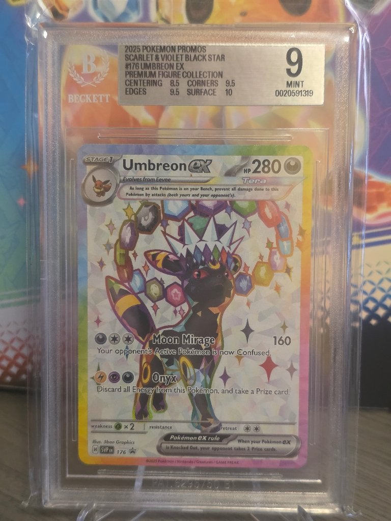 Umbreon ex - 176 BGS 9, Enlèvement ou Envoi, Neuf, Cartes en vrac