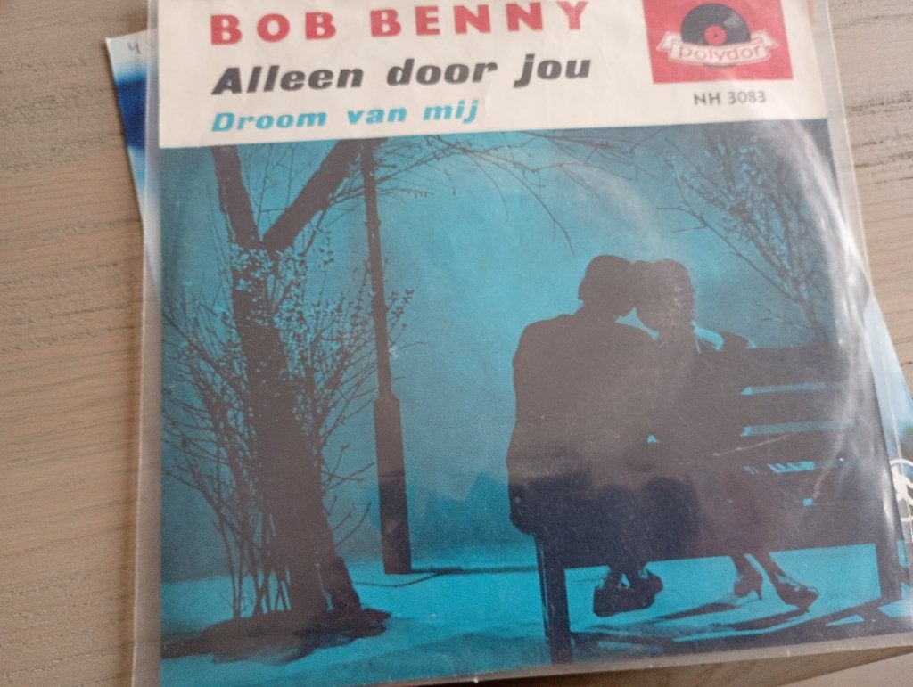 Bob Benny - Alleen door jou, En néerlandais, Pochette photo, 7 inch, Utilisé