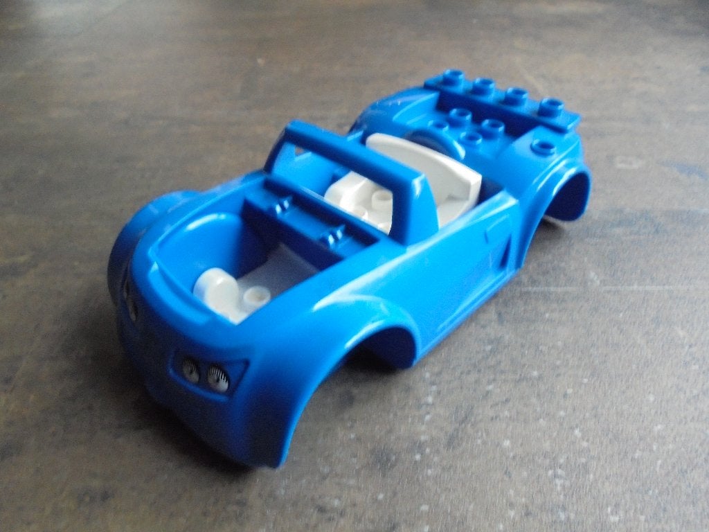 Lego Duplo Toolo Car Chassis (zie foto's) 3, Gebruikt, Ophalen of Verzenden, Duplo, Losse stenen