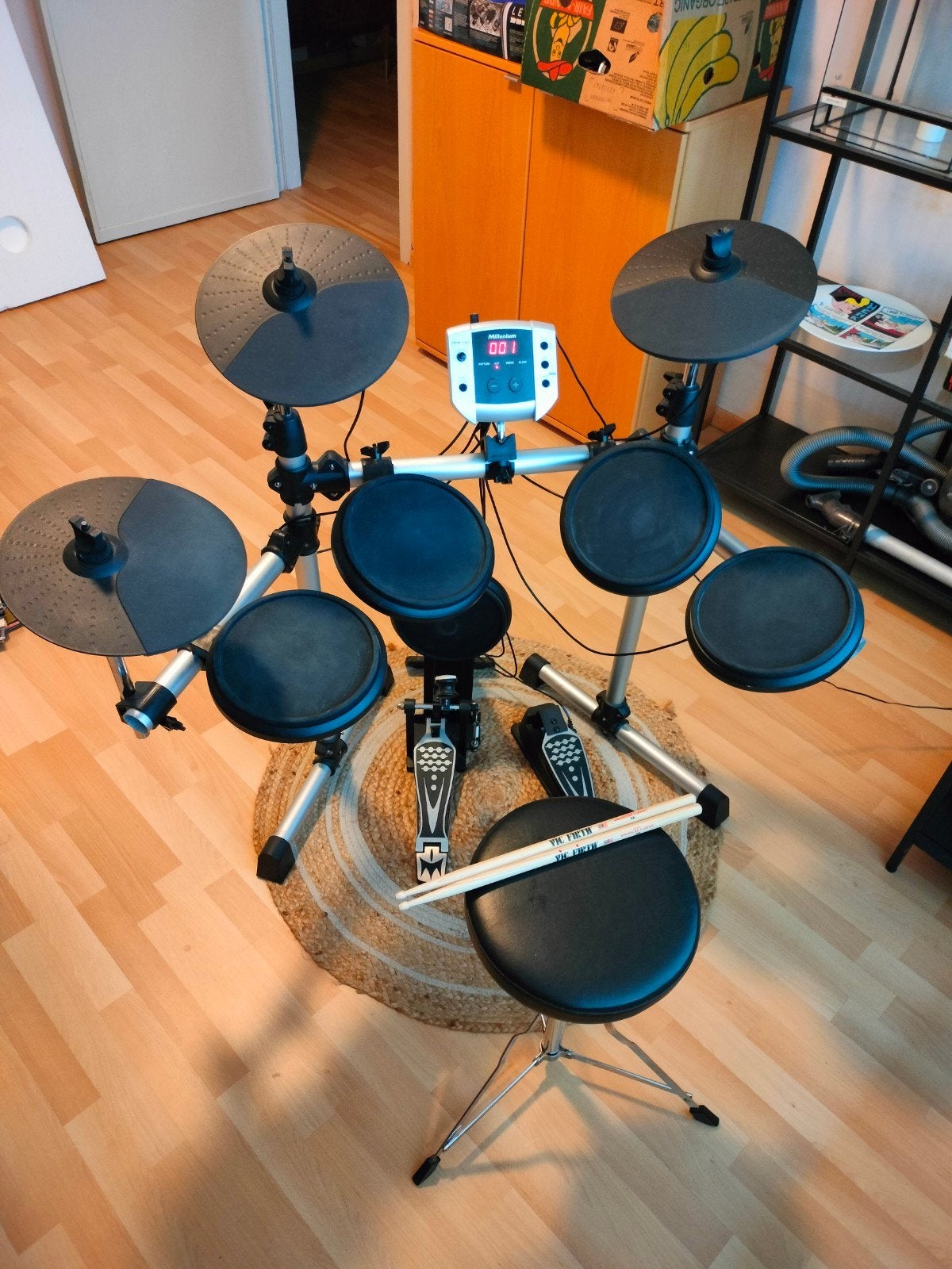 Millenium MPS-150 E-Drum, Ophalen