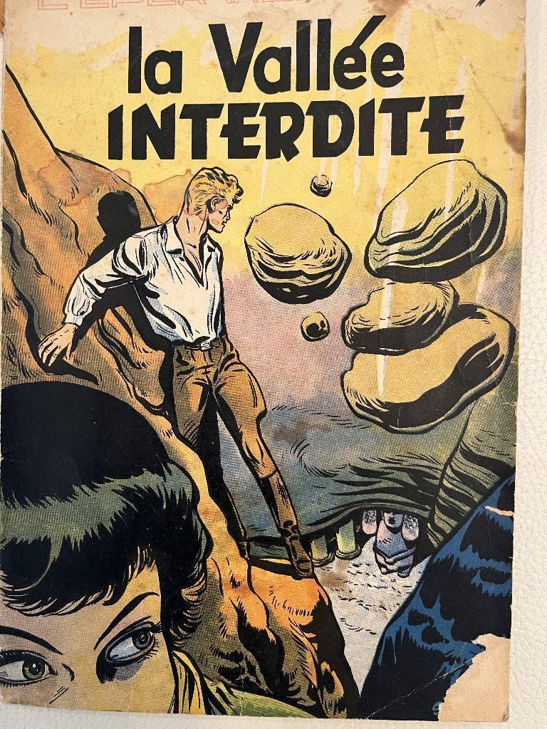 L'EPERVIER BLEU, Une BD, Enlèvement, Utilisé