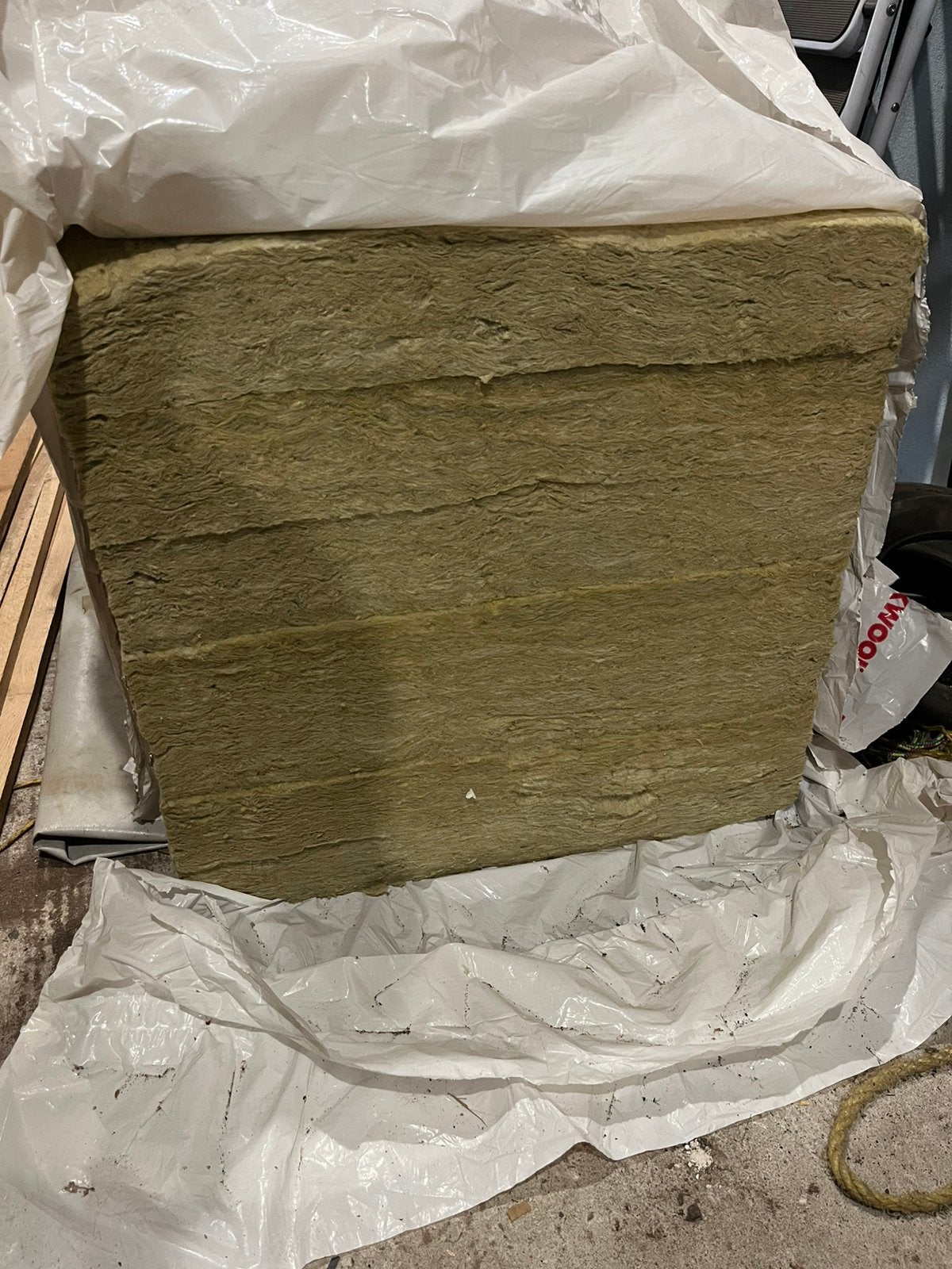 7 Rockwool platen 100 mm dik, Doe-het-zelf en Bouw, Nieuw, Steenwol, Minder dan 5 m², 8 tot 12 cm