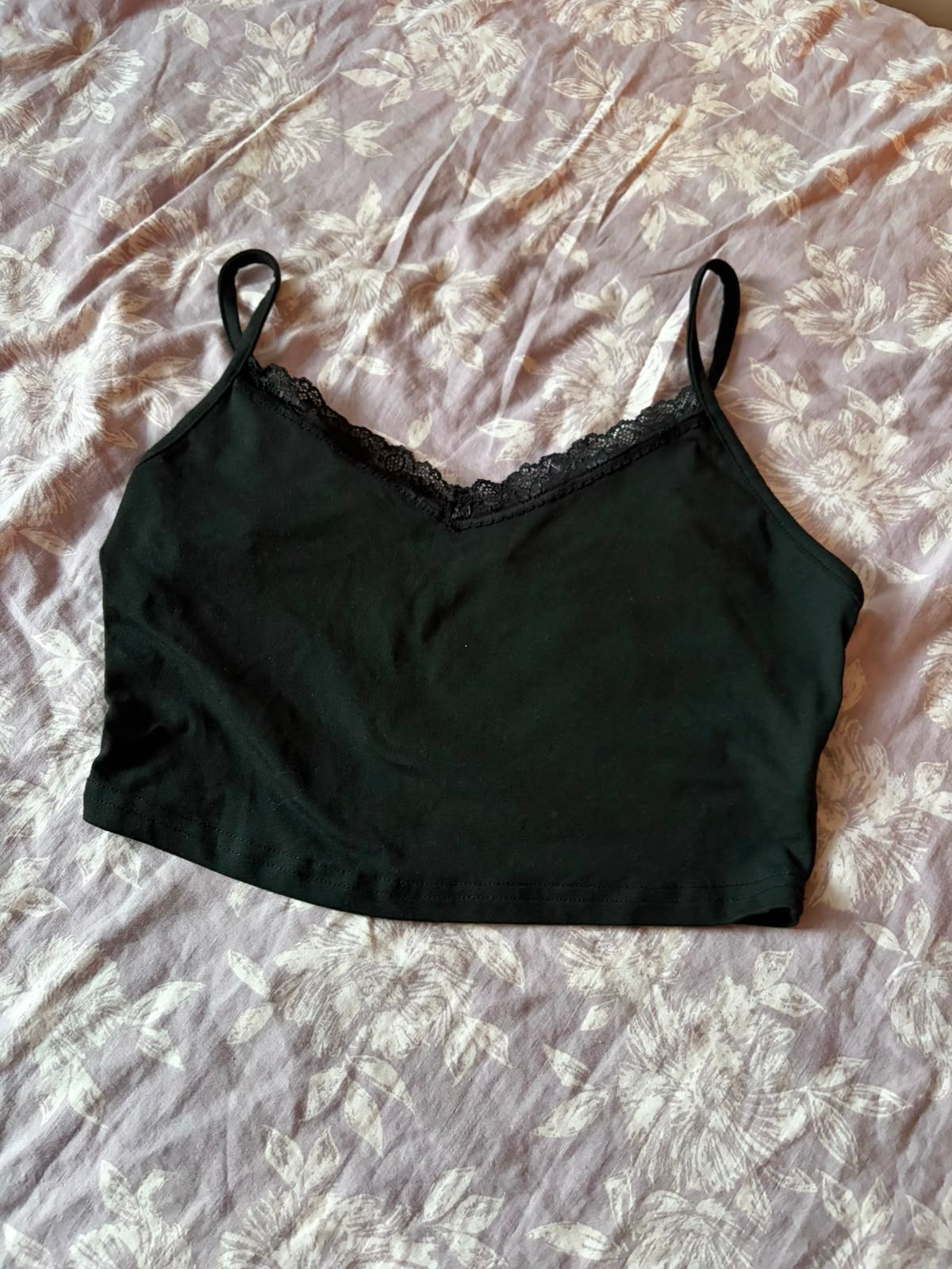 Zwarte crop top, Kleding | Dames, Topjes, Zwart, Nieuw, Zonder mouw, Ophalen