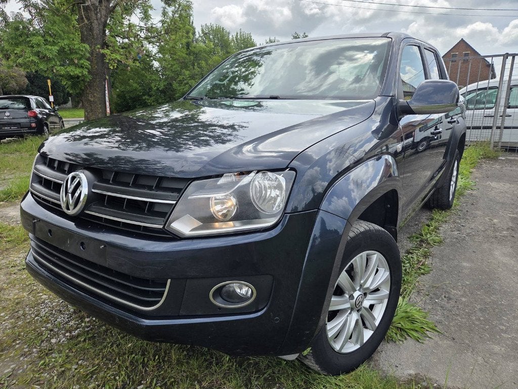 Vw Amarok Pickup 2.0tdi 180cv Boite auto Gps Cuir jantes alu, Auto's, Automaat, 4 deurs, 4 cilinders, Blauw