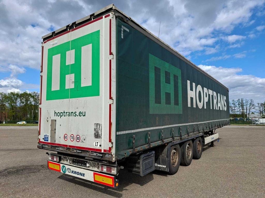 2018 Krone Oplegger/schuifzeiltrailer - 3 assen - 39T, Auto's, Vrachtwagens, Overige brandstoffen, Bedrijf, Aanhangers en Opleggers