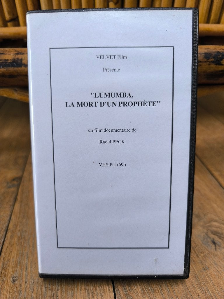 VHS-tape "Lumumba, La Mort d'Un Prophète" van Raoul Peck, Vanaf 18 jaar, Documentaire, Ophalen of Verzenden, Zo goed als nieuw