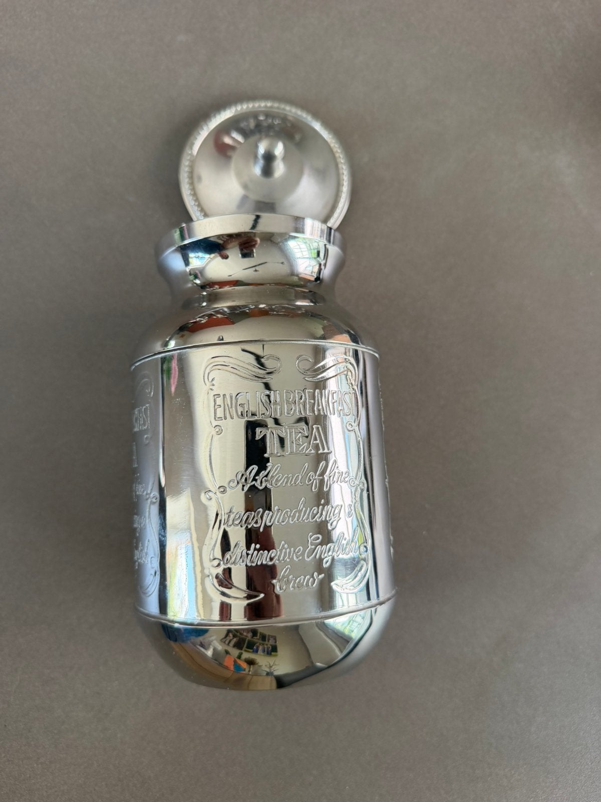 Nickel voorraadpot thee, Ophalen of Verzenden