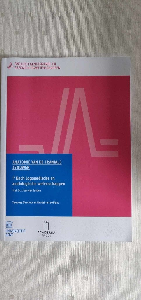 Anatomie van de craniale zenuwen, Boeken, Ophalen, Zo goed als nieuw, Overige niveaus, Acco