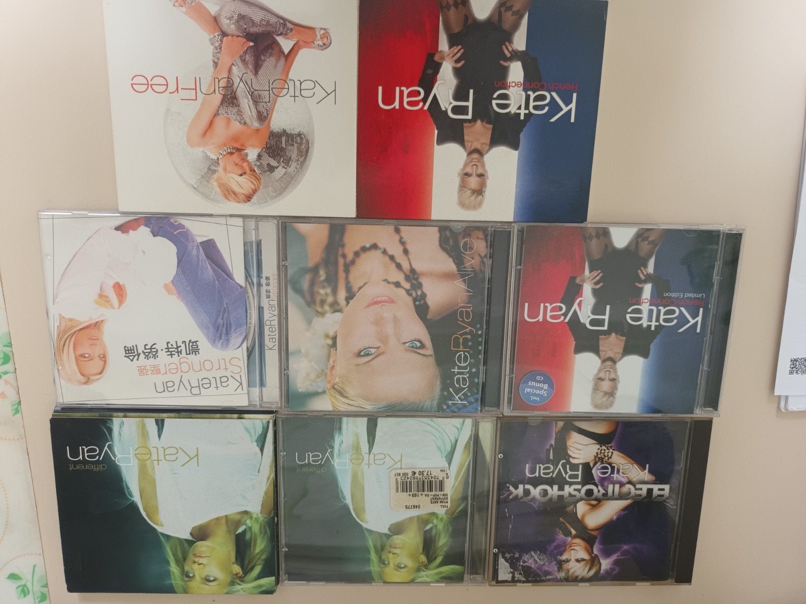 lot kate ryan electroschock, stronger, free, different etv, Ophalen of Verzenden