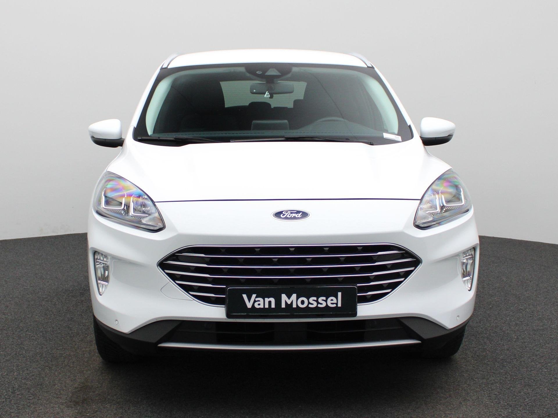Ford Kuga 2.5 Duratec PHEV Titanium CVT NAVI | CAMERA | ECC, Auto's, Gebruikt, 4 cilinders, Wit, Plug-in hybride