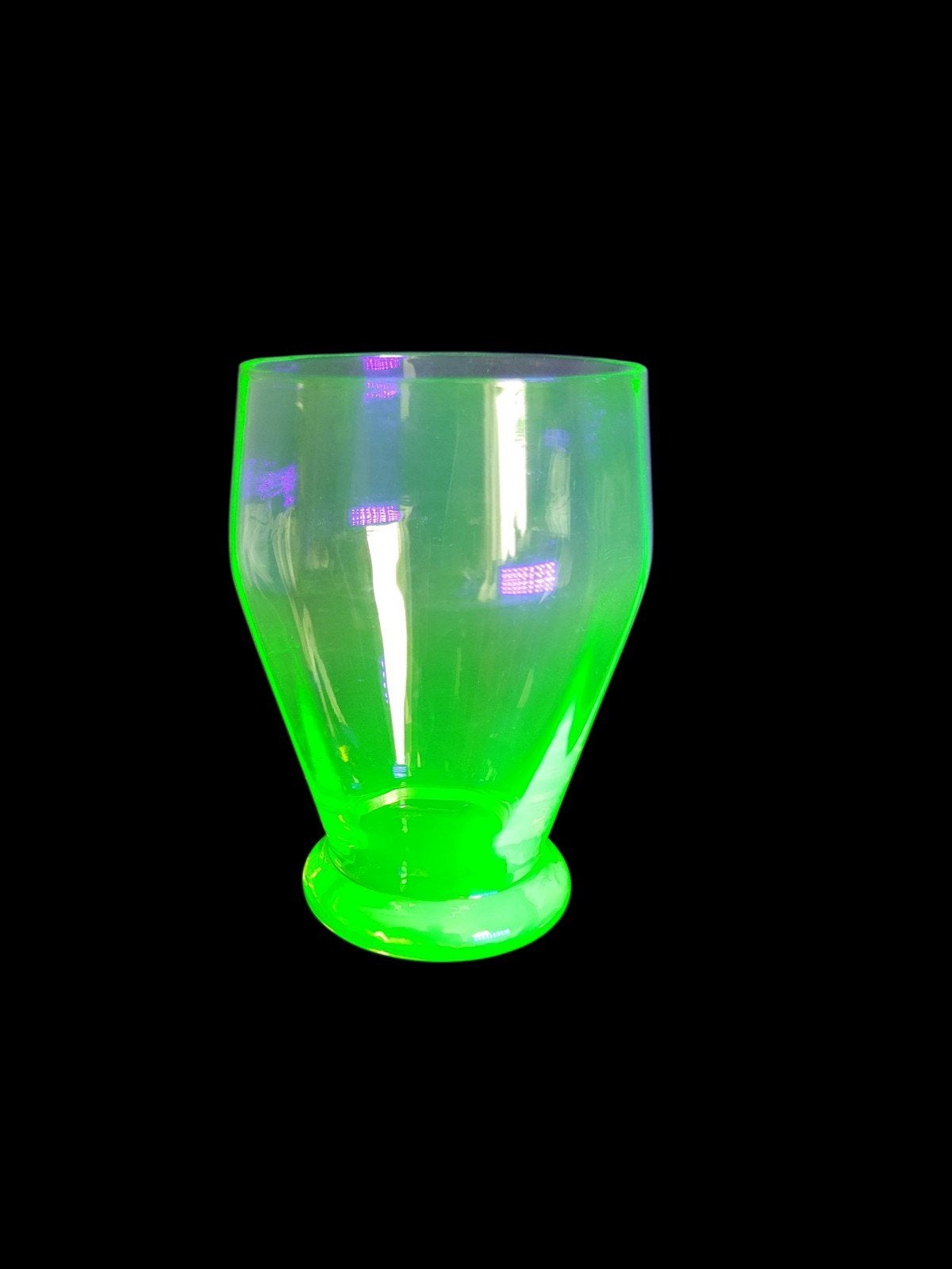uranium drinkglas, Ophalen of Verzenden