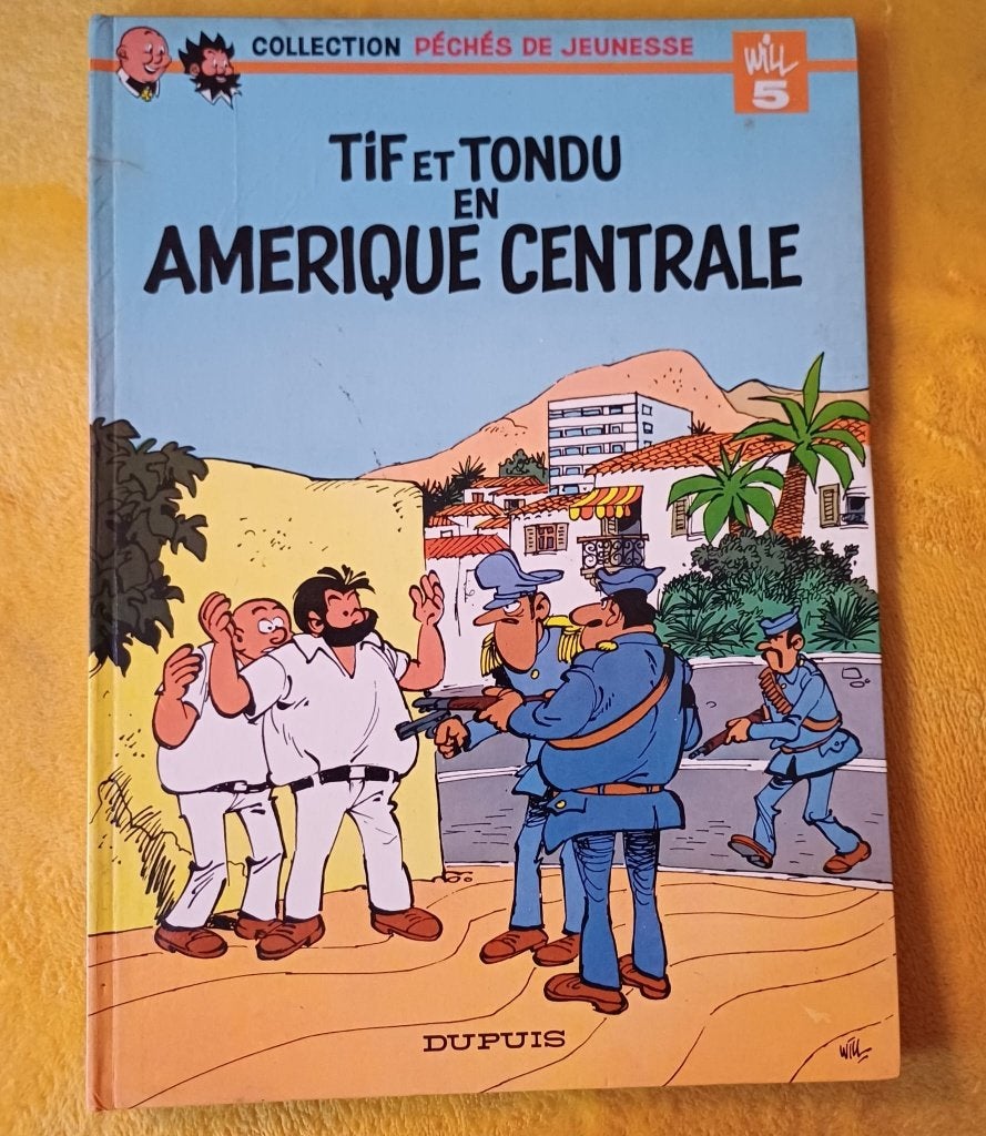 Comics Tif en Tondu in Midden-Amerika, Eén stripboek, Ophalen, Gelezen, Dupuis