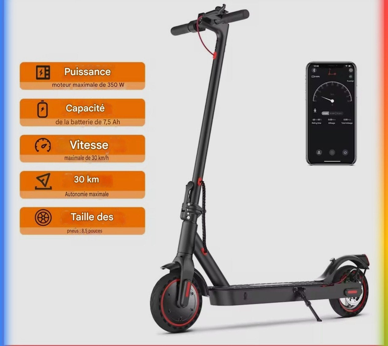 Trottinette électrique iScooter i9 NEUVE, Fietsen en Brommers, Ophalen