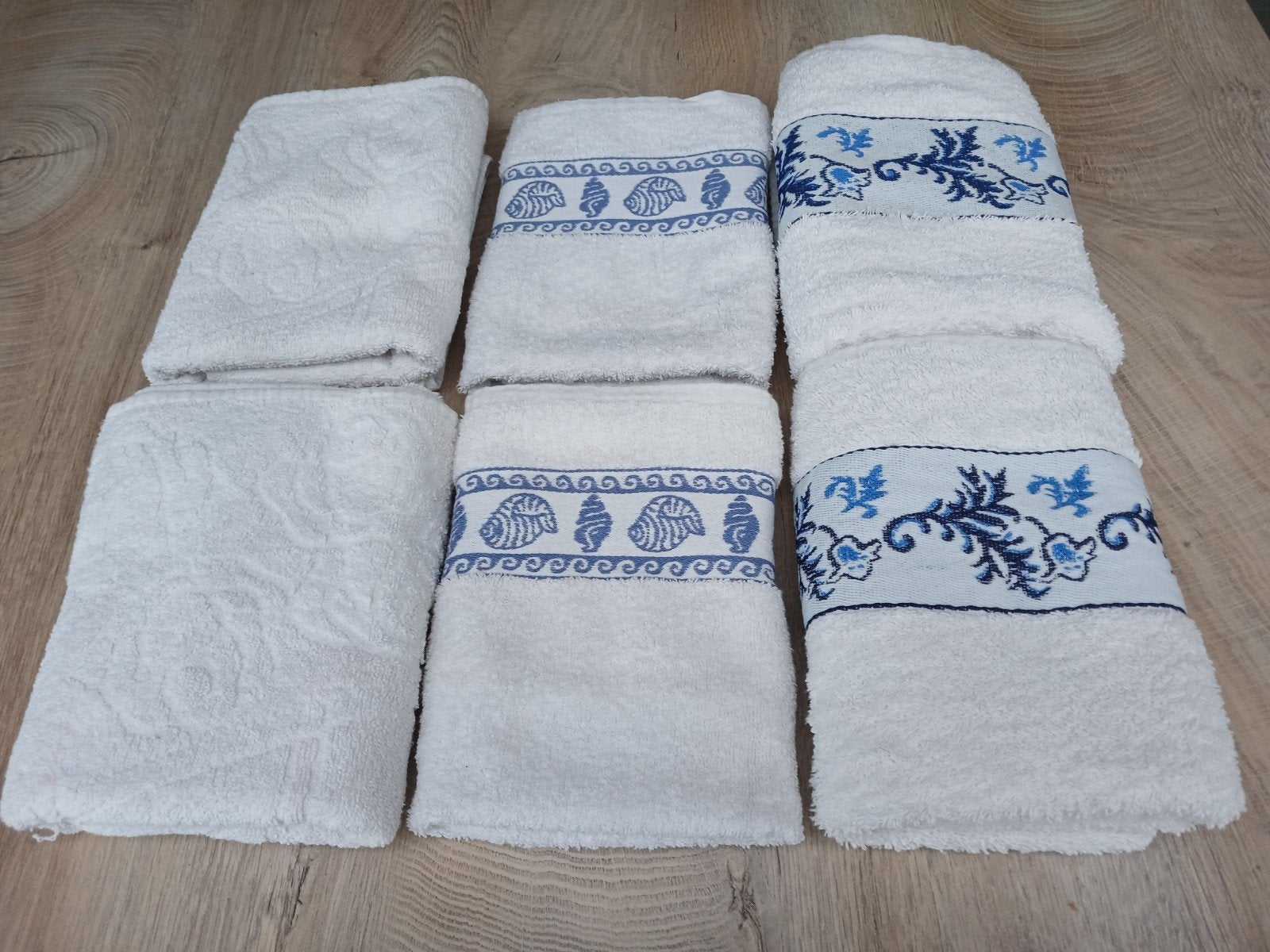 Lot de 6 essuies éponges de qualité., Maison & Meubles, Enlèvement, Blanc