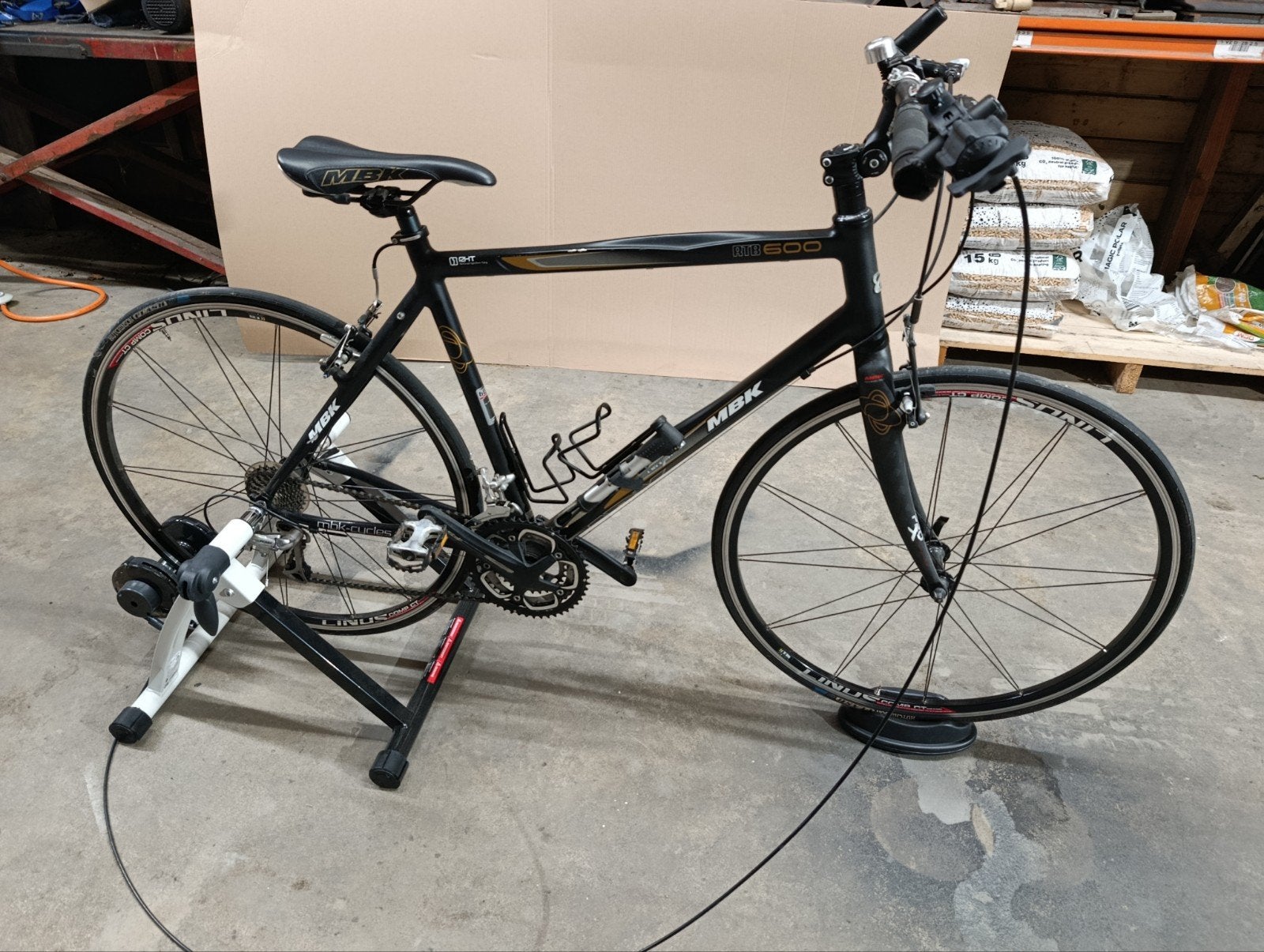 sportfiets met rollen, Vélos & Vélomoteurs, Enlèvement, Utilisé