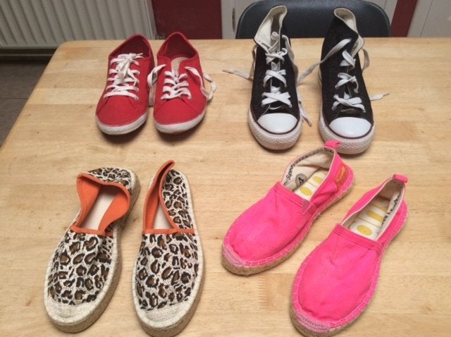 Te koop dames schoenen maat 37/38/39/40, Enlèvement ou Envoi, Autres couleurs, Verschillende, Comme neuf