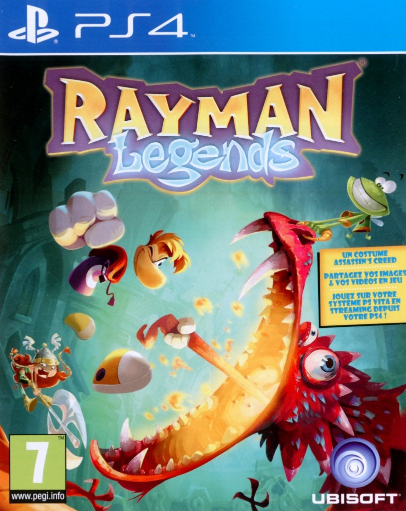 A Vendre jeu PS4 RAYMAN Legends, Ophalen of Verzenden, Zo goed als nieuw, Avontuur en Actie, Vanaf 7 jaar