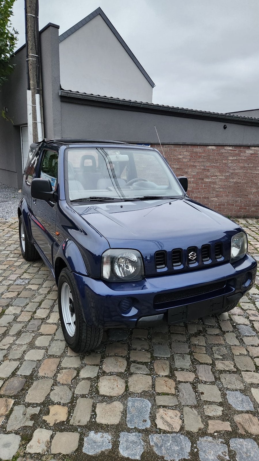 Suziki Jimny 116000 km, Auto's, Stof, 4 cilinders, Blauw, 59 kW