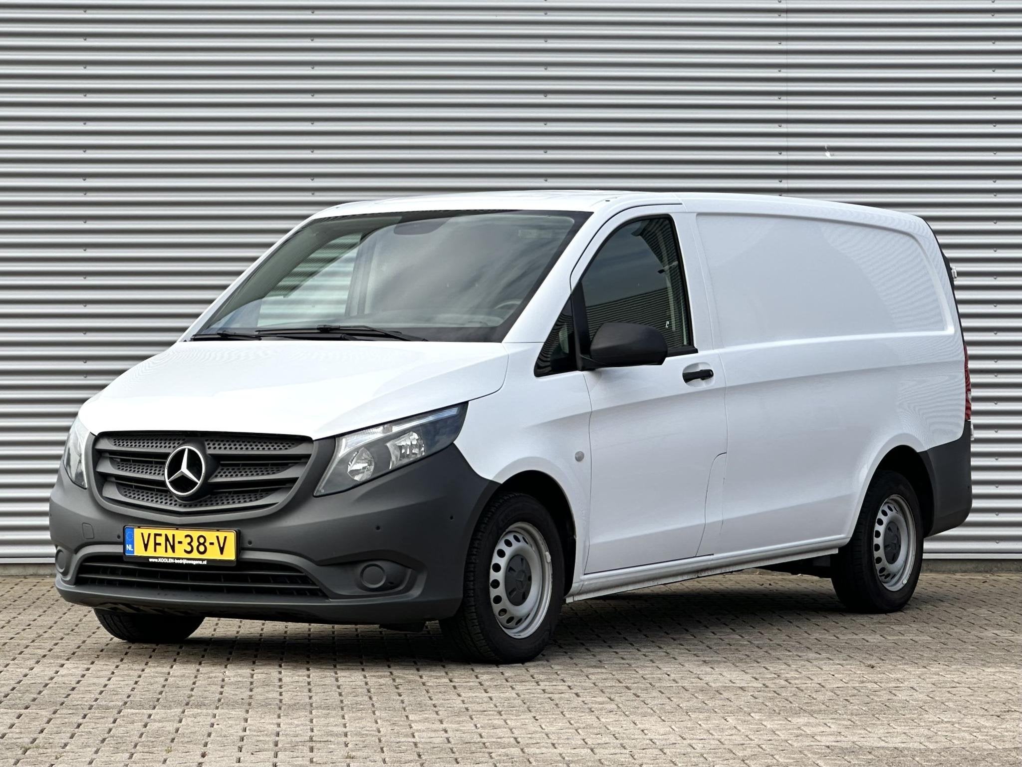 Mercedes-Benz Vito 110 CDI Lang Navi|Cruise|MARGE btw vrij, Voorwielaandrijving, Stof, Gebruikt, Euro 6