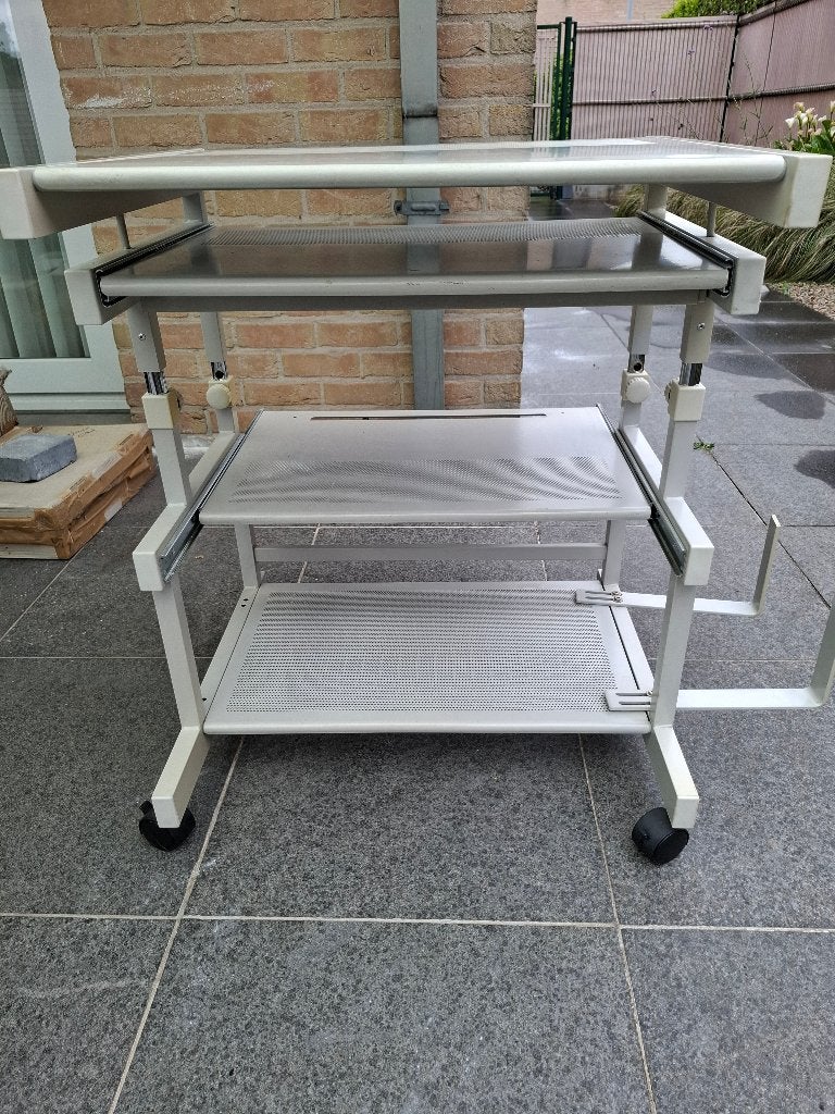 Computertafel, Ophalen, Gebruikt, Metaal