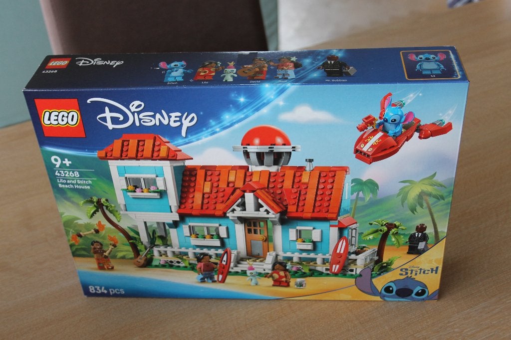LEGO Disney 43268 Lilo en Stitch strandhuis, Neuf, Enlèvement ou Envoi, Lego, Ensemble complet