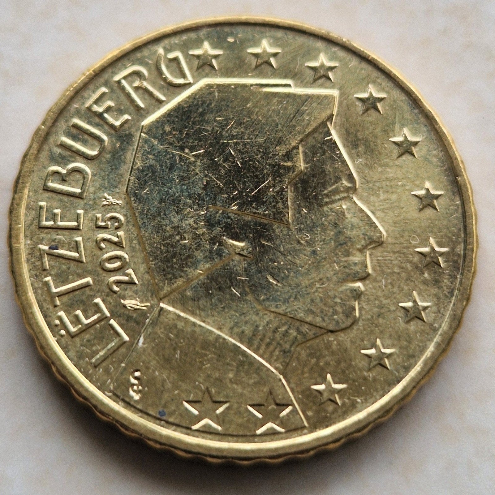 2025 Luxembourg , 50 Euro Cent Coin, Postzegels en Munten, Ophalen of Verzenden