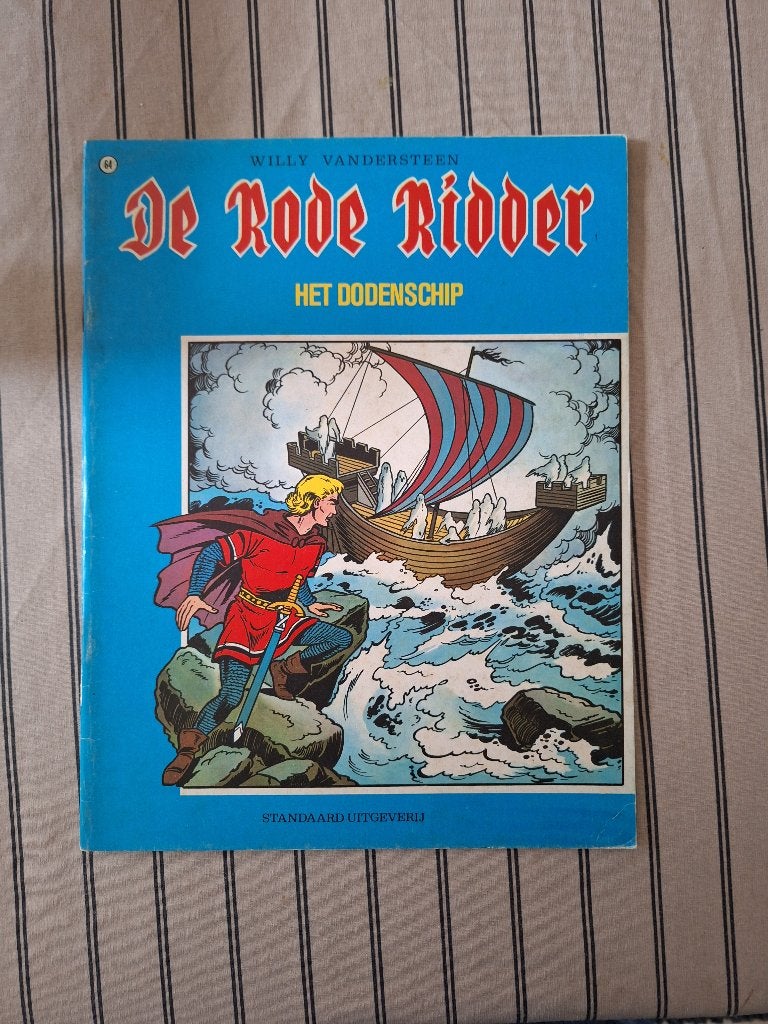 de rode ridder 64: het dodenschip, Eén stripboek, Ophalen of Verzenden, Gelezen