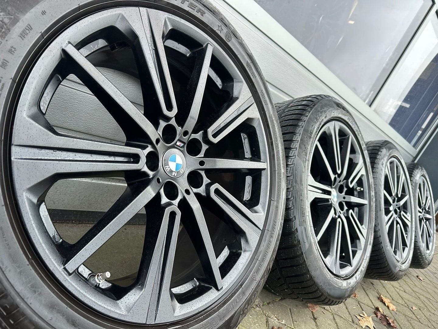 Set 20 inch originele BMW velgen X5 X6 G05 G06 winterbanden, Auto-onderdelen, Banden en Velgen, Gebruikt, -, 275 mm, -