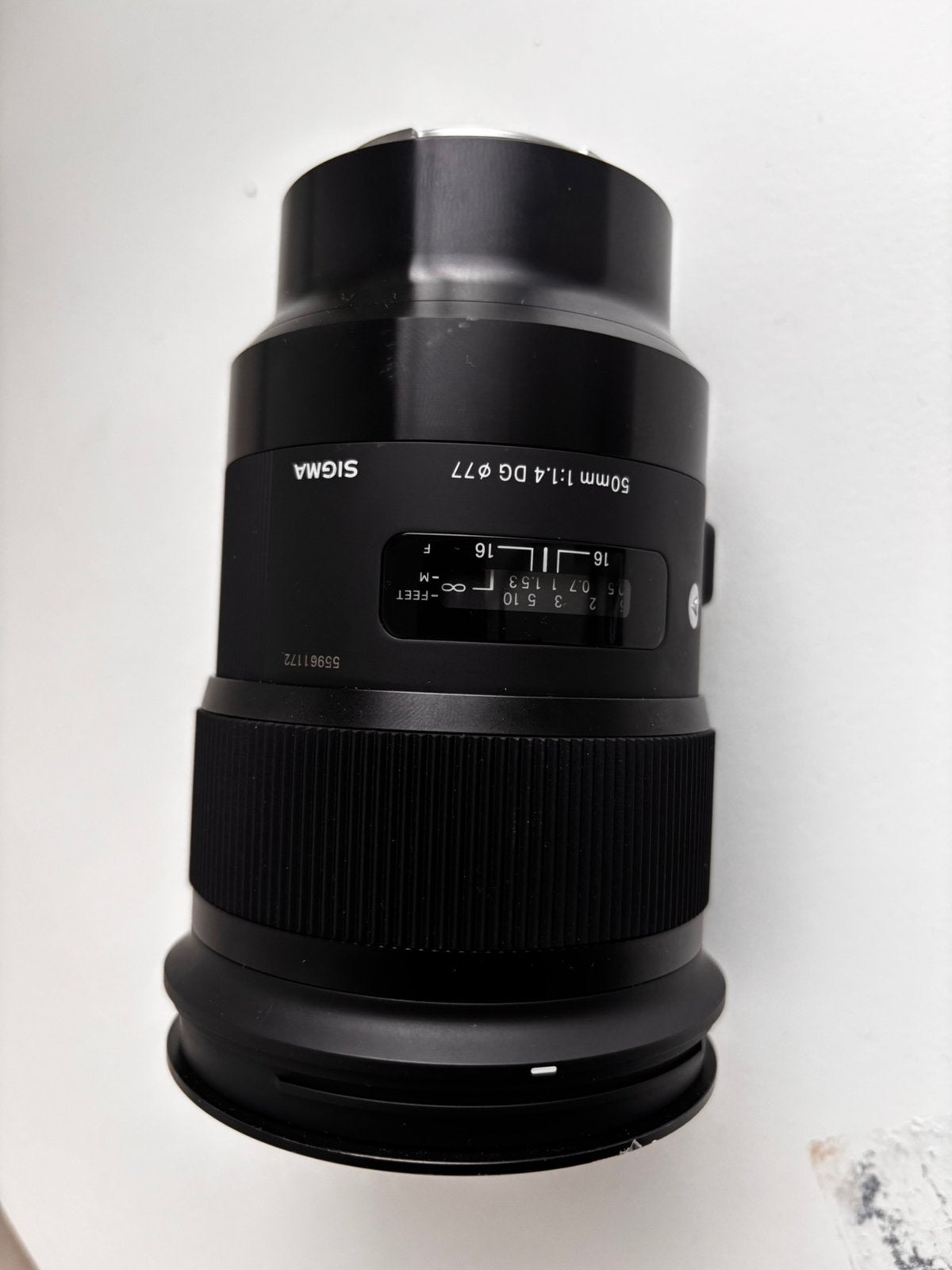 Sigma 50mm F/1.4 DG HSM ART Sony FE, Ophalen of Verzenden, Zo goed als nieuw, Sigma