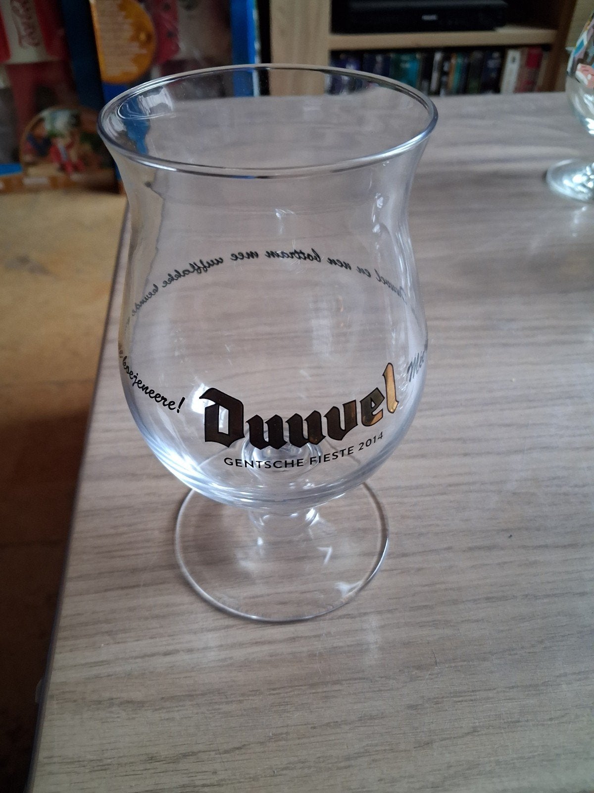 Duvel glas Gentse feesten 2014, Verzamelen, Ophalen of Verzenden, Nieuw, Glas of Glazen, Duvel