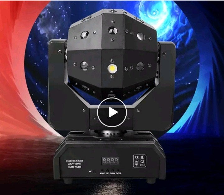 RGBW led movinghead ball.2 stuks, Muziek en Instrumenten, Ophalen, Zo goed als nieuw, Licht, Geluidgestuurd