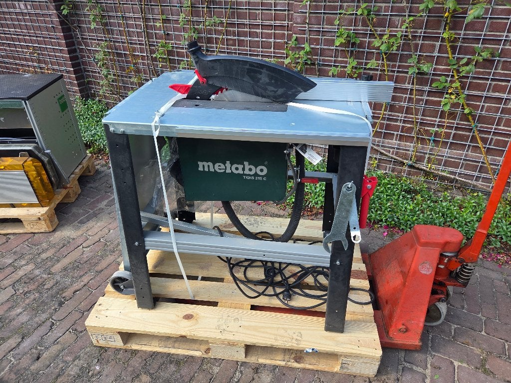 ZGAN Metabo TKHS 315 C tafelcirkel Zaagmachine, Enlèvement, Comme neuf