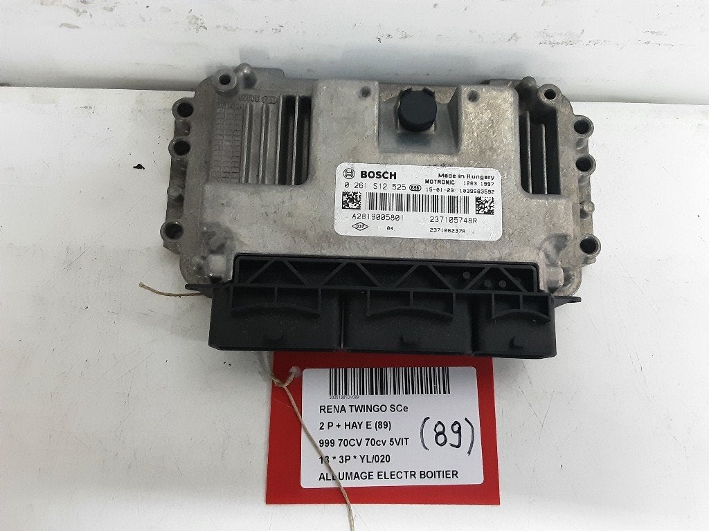MODULE D ALLUMAGE Renault Twingo III (AH) (237105748R), Renault, Mevr. I. Hauben, Utilisé, Rue de l'Espoir 34 34
4030  GRIVEGNÉE, BE