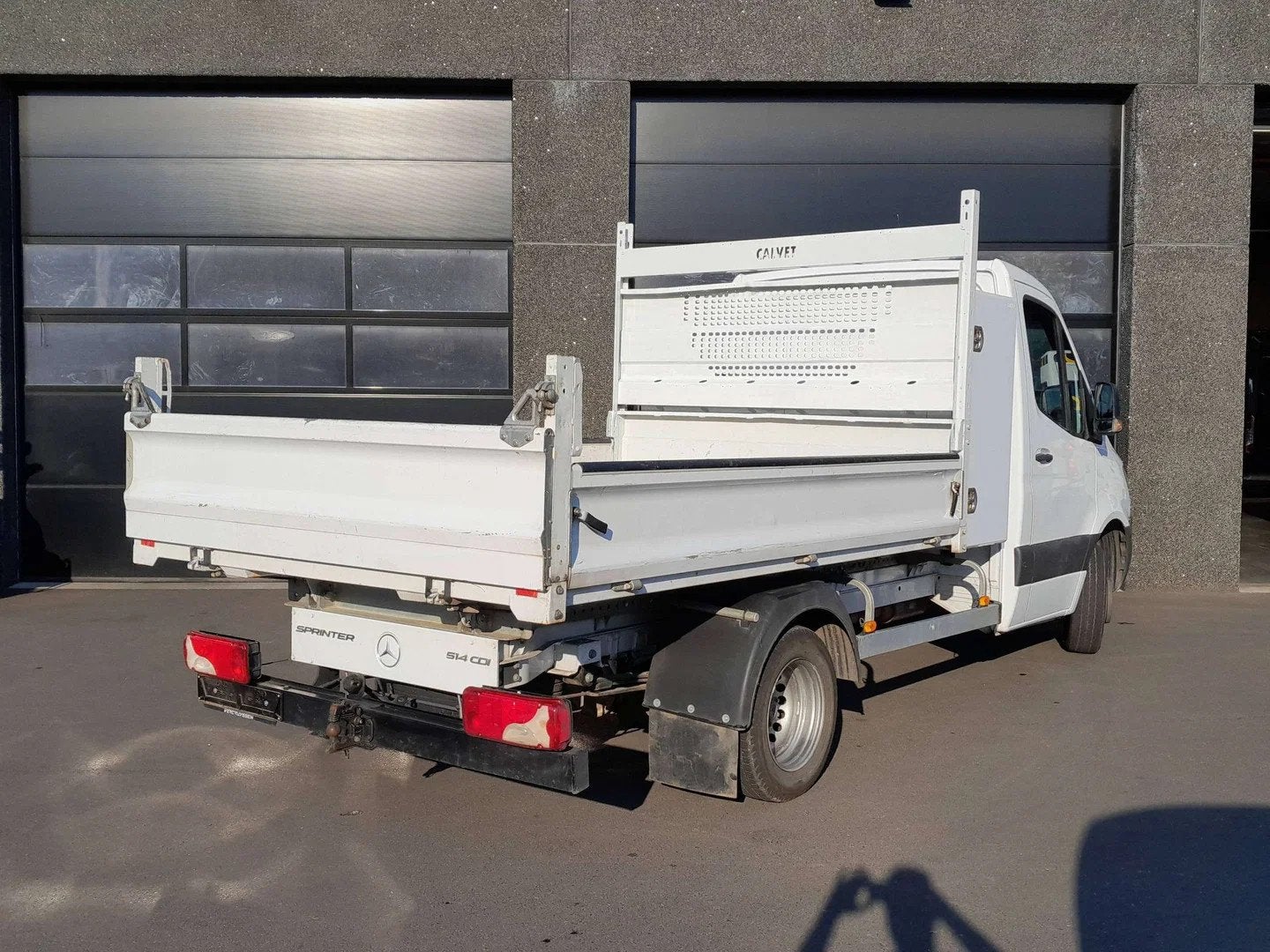 Mercedes-Benz Sprinter Kipper (bj 2021), Auto's, Gebruikt, Zwart, Wit, Mercedes-Benz