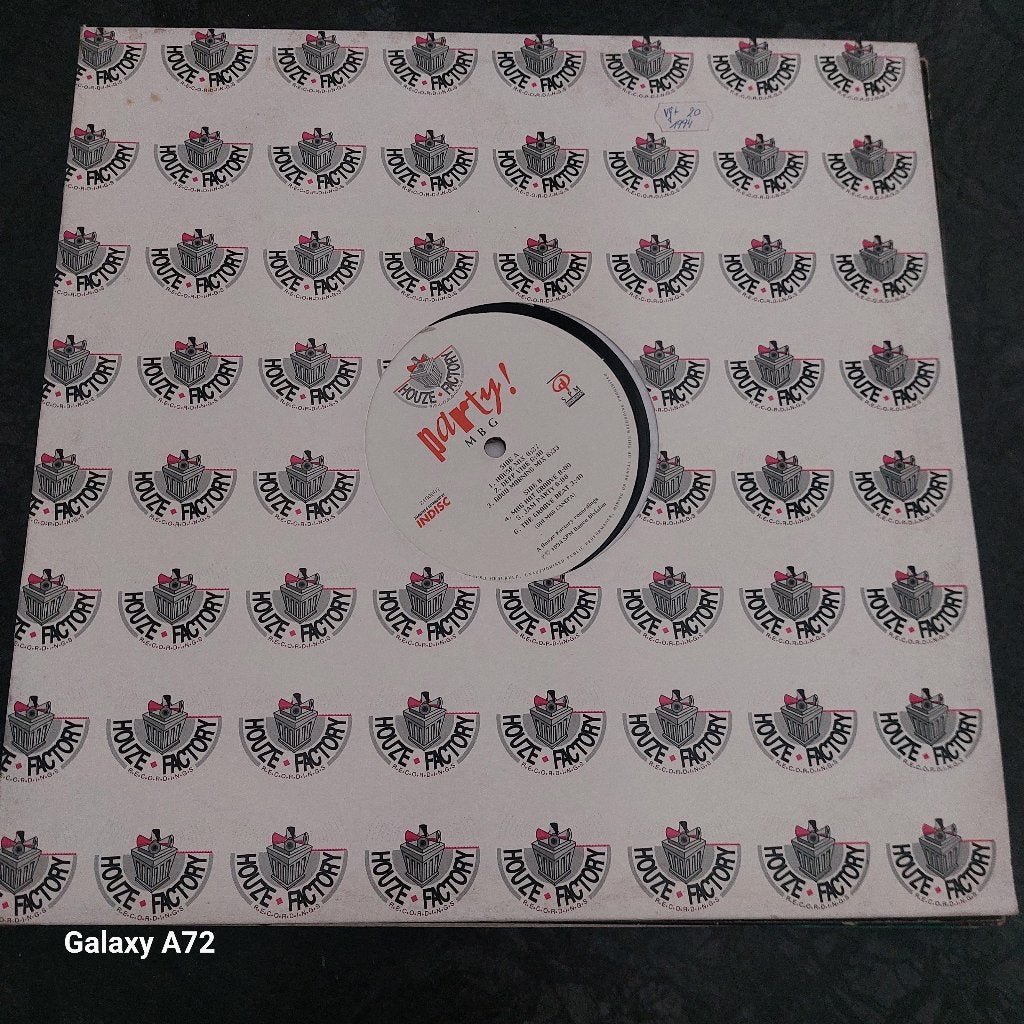 mbg party 12 inch maxi, Gebruikt, House, Ophalen of Verzenden, 12 inch