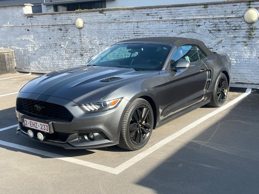 Ford mustang ecoboost 317 pk automaat cabriolet, Auto's, Automaat, Euro 6, Cabriolet, Particulier