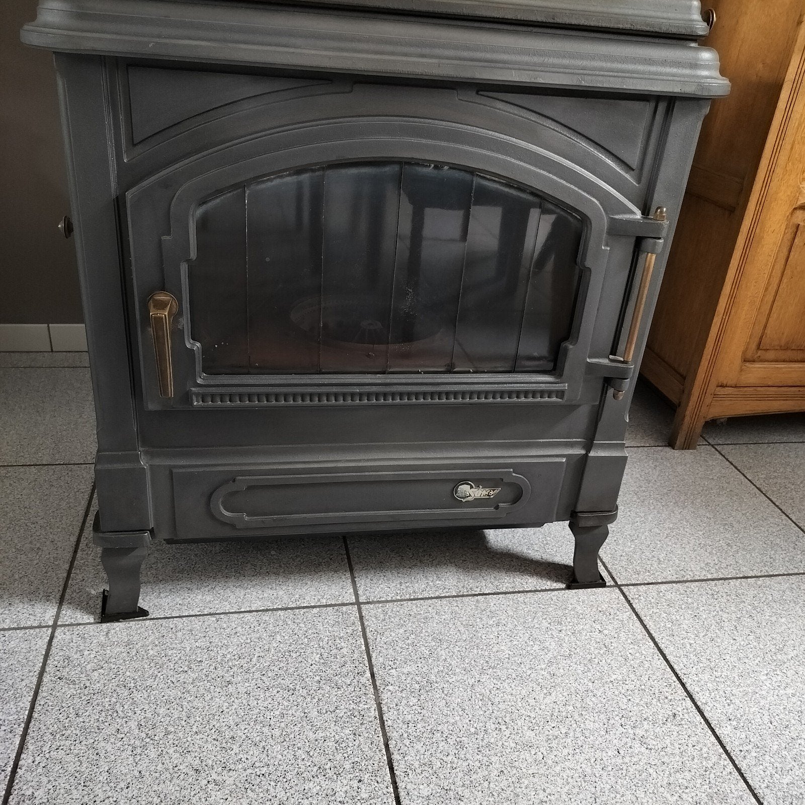 Cuisinière à gaz Somt 11 kw, Enlèvement, Utilisé, Autres carburants, Autoportant