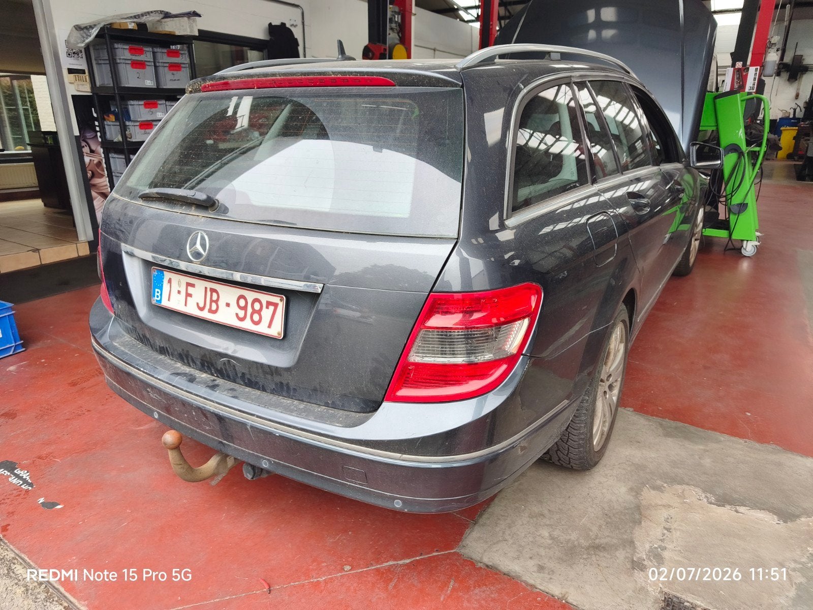 MERCEDES C200CDI 2010 NAVI CUIR EURO 5!! MOTEUR CASSER !, Autos, Achat, Boîte manuelle, 5 portes, Break