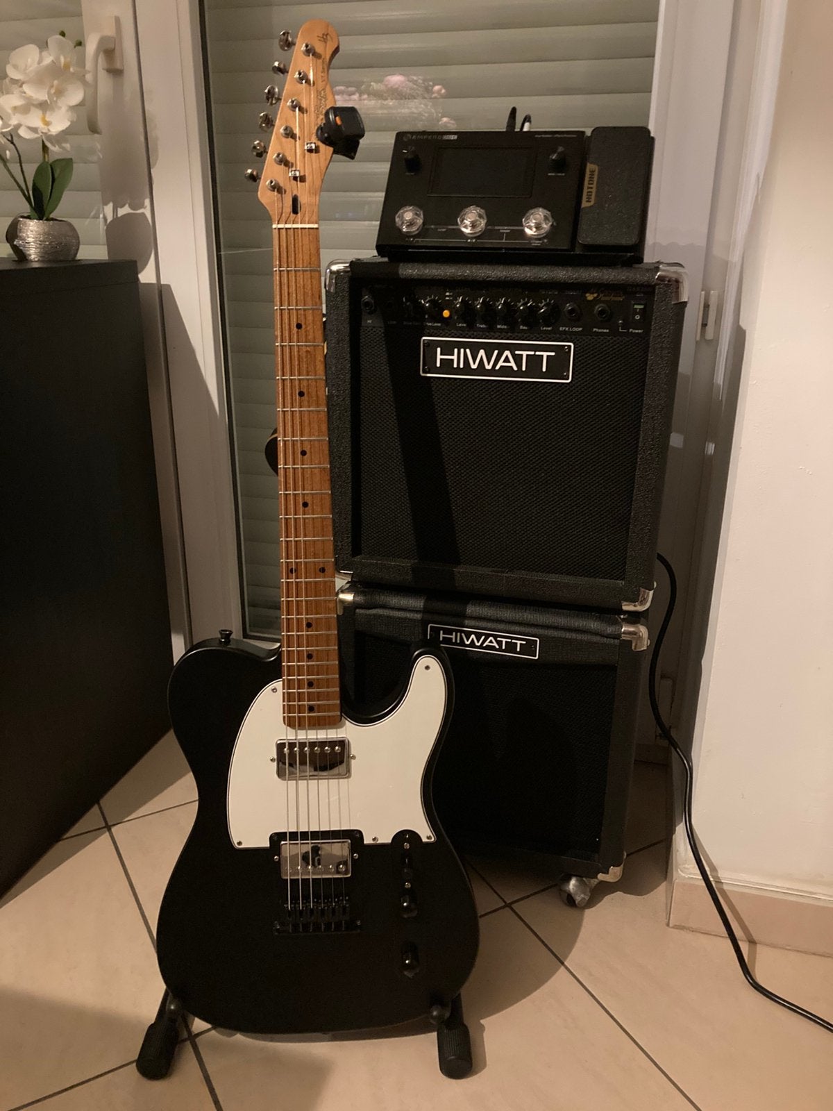Telecaster Harley Benton Custom, Musique & Instruments, Instruments à corde | Guitares | Électriques, Comme neuf, Enlèvement ou Envoi